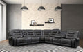 Parker House Outlaw Armless Chair with Drop Down Table in Stallion - Visions in Furniture (La Mirada, CA)
