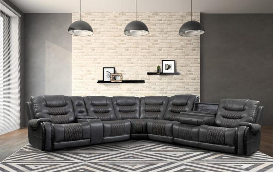 Parker House Outlaw Corner Wedge in Stallion - Visions in Furniture (La Mirada, CA)