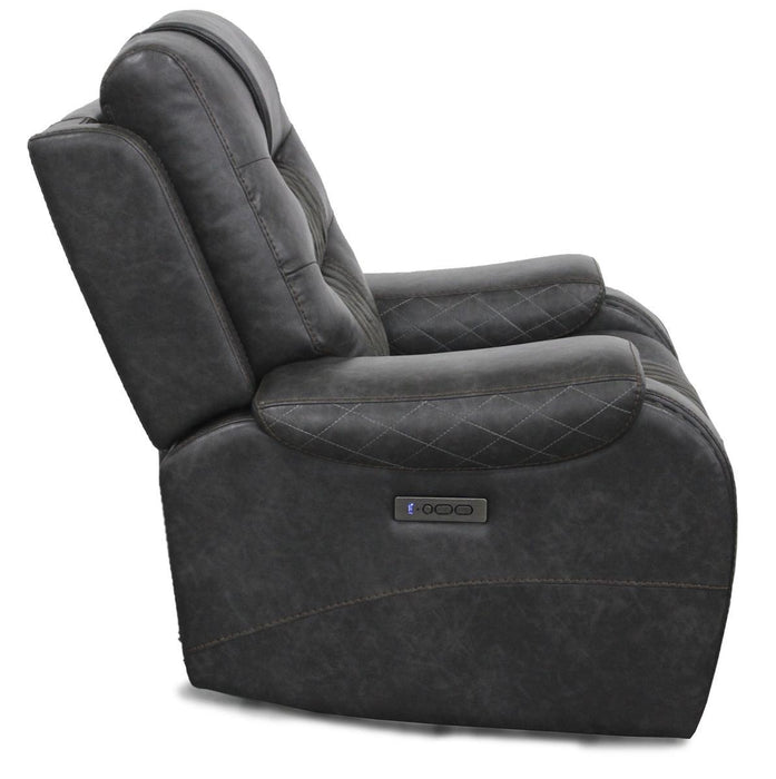 Parker House Outlaw Power Recliner in Stallion - Visions in Furniture (La Mirada, CA)