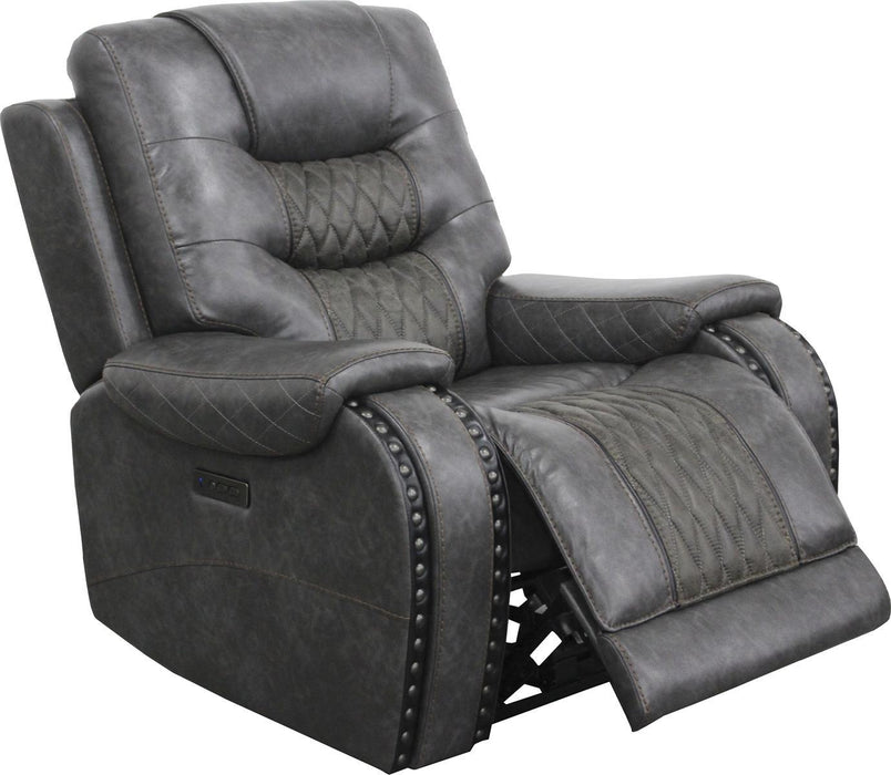 Parker House Outlaw Power Recliner in Stallion - Visions in Furniture (La Mirada, CA)