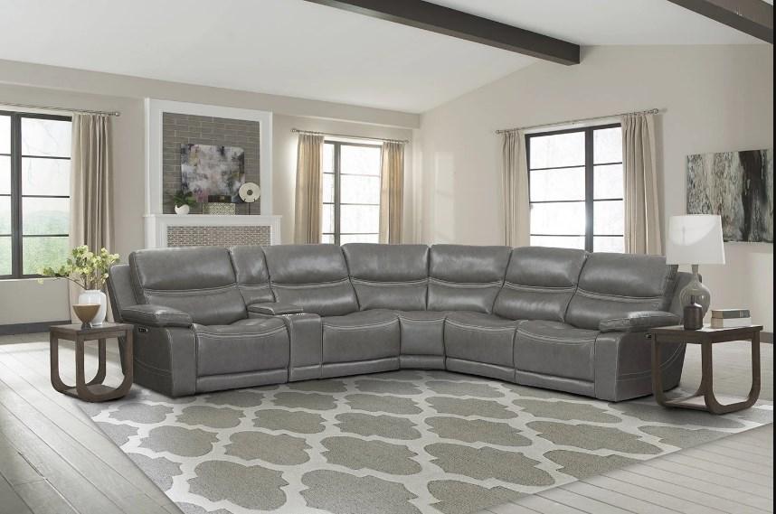 Parker House Palmer Entertainment Console in Greige - Visions in Furniture (La Mirada, CA)