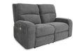 Parker House Polaris Power Loveseat in Bizmark Grey - Visions in Furniture (La Mirada, CA)