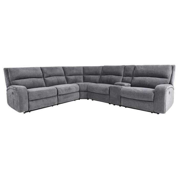 Parker House Polaris Corner Wedge in Bizmark Grey - Visions in Furniture (La Mirada, CA)