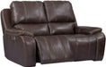 Parker House Potter Loveseat Dual PWR Recliner w/ USB & PWR Headrest in Walnut - Visions in Furniture (La Mirada, CA)