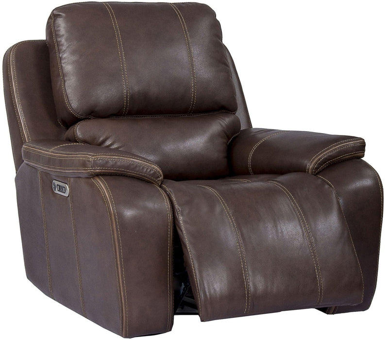 Parker House Potter Recliner PWR w/ USB & PWR Headrest in Walnut - Visions in Furniture (La Mirada, CA)