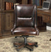 Parker House Prestige Leather Desk Chair in Cigar - Visions in Furniture (La Mirada, CA)