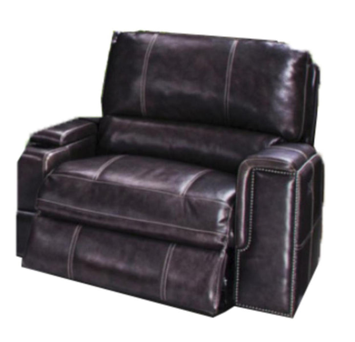 Parker House Salinger Recliner PWR w/USB & PWR Headrest in Twilight - Visions in Furniture (La Mirada, CA)