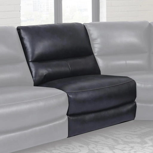 Parker House Samson Armless Chair in Banner Navy