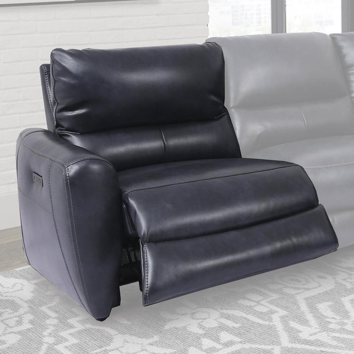 Parker House Samson Power Left Arm Facing Recliner in Banner Navy - Visions in Furniture (La Mirada, CA)