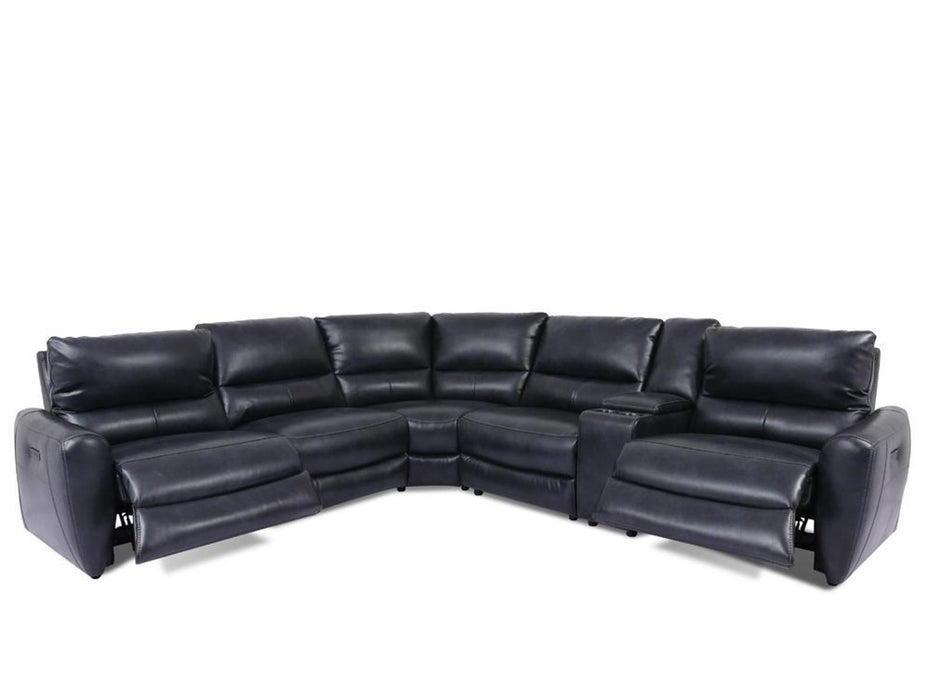 Parker House Samson Power Left Arm Facing Recliner in Banner Navy - Visions in Furniture (La Mirada, CA)