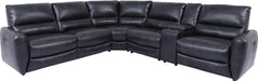 Parker House Samson Armless Chair in Banner Navy - Visions in Furniture (La Mirada, CA)