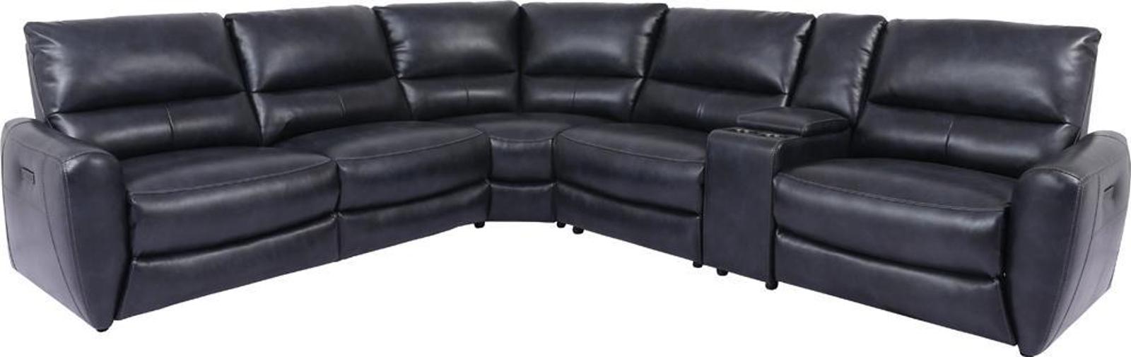 Parker House Samson Corner Wedge in Banner Navy - Visions in Furniture (La Mirada, CA)