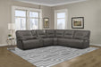Parker House Spartacus Storage Console with USB Pop UP in Haze - Visions in Furniture (La Mirada, CA)