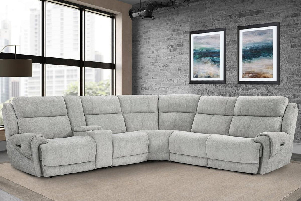 Parker House Spencer Power Right Arm Facing Recliner in Tide Pebble - Visions in Furniture (La Mirada, CA)