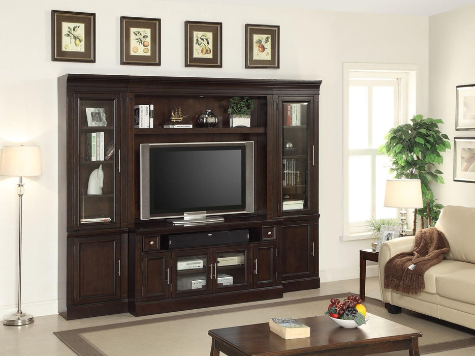 Parker House Stanford Library Wall Unit w/ TV Console - Visions in Furniture (La Mirada, CA)