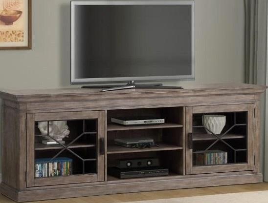Parker House Sundance 92 in. TV Console in Sandstone - Visions in Furniture (La Mirada, CA)