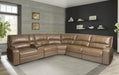 Parker House Swift Armless Chair in Bourbon - Visions in Furniture (La Mirada, CA)
