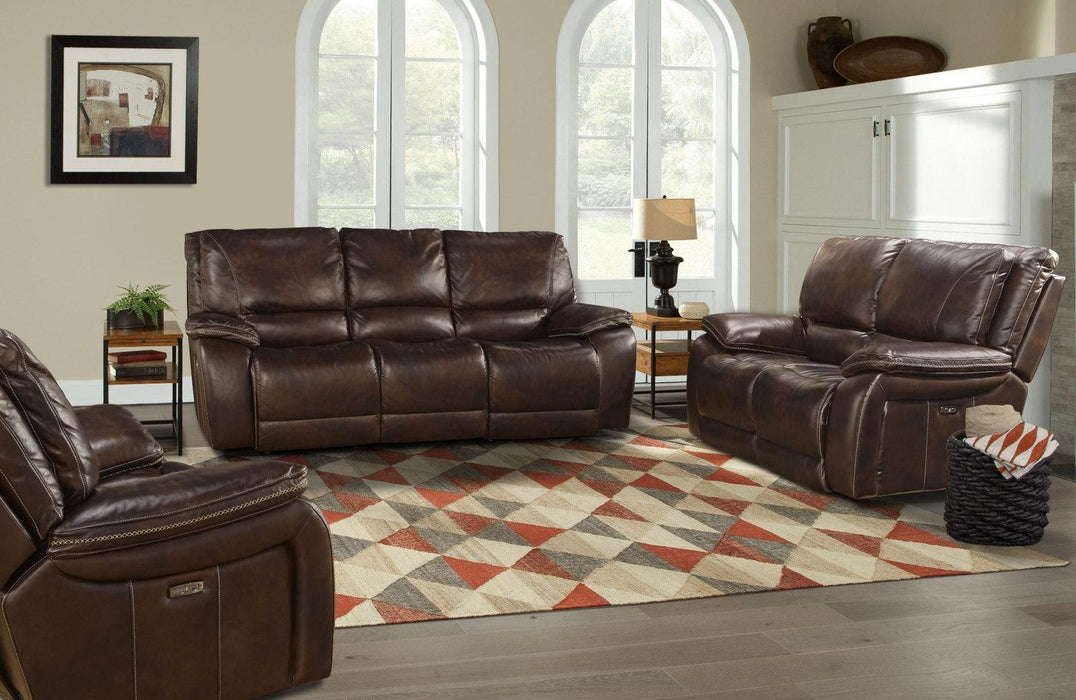 Parker House Vail Recliner Dual PWR Reclining w/USB & PWR Headrest in Burnt Sienna - Visions in Furniture (La Mirada, CA)