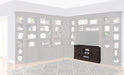 Parker House Washington Heights 66" TV Console in Washed Charcoal