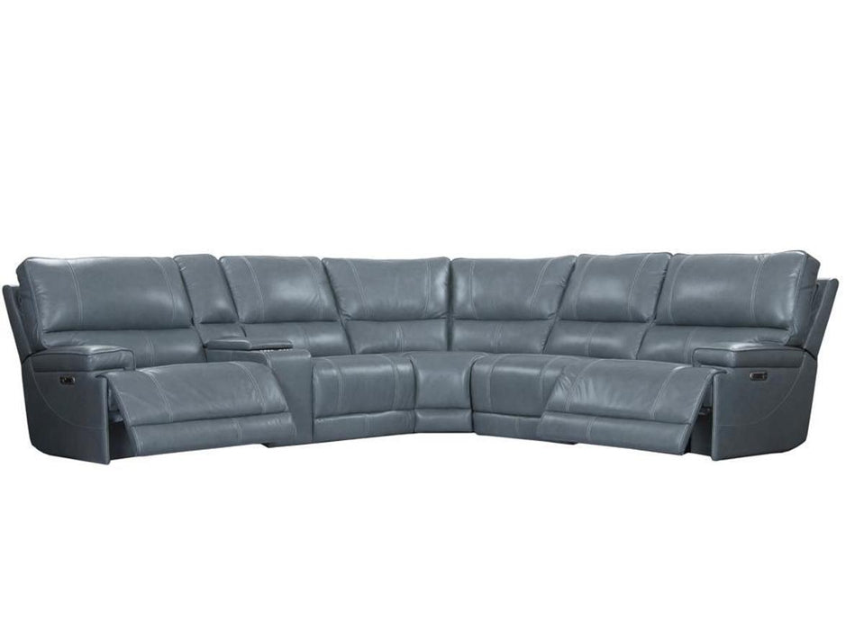 Parker House Whitman Cordless Entertainment Console in Verona Azure - Visions in Furniture (La Mirada, CA)