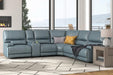 Parker House Whitman Cordless Armless Chair in Verona Azure - Visions in Furniture (La Mirada, CA)
