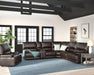 Parker House Whitman Cordless Armless Chair in Verona Coffee - Visions in Furniture (La Mirada, CA)