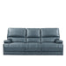 Parker House Whitman Power Cordless Sofa in Verona Azure - Visions in Furniture (La Mirada, CA)