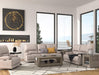 Parker House Whitman Power Cordless Loveseat in Verona Linen - Visions in Furniture (La Mirada, CA)