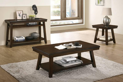 Liihct Console Table in Walnut - Visions in Furniture (La Mirada, CA)