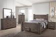 Liihen Queen Bed in Brown - Visions in Furniture (La Mirada, CA)