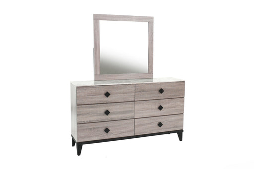 Liihfd Mirror in Foil Cream - Visions in Furniture (La Mirada, CA)