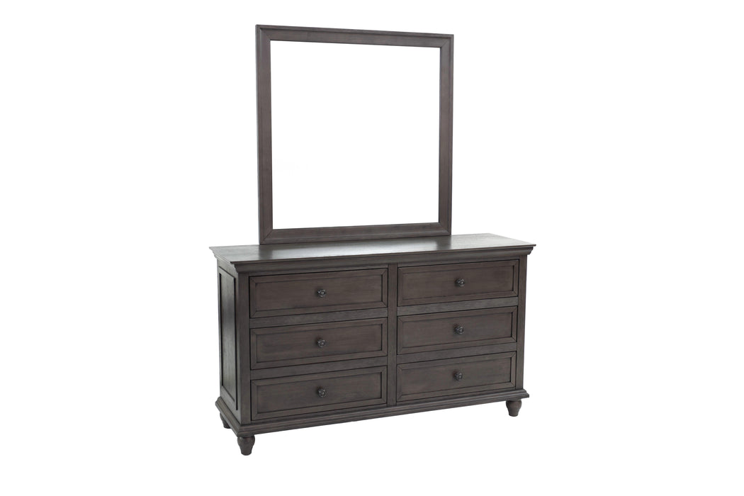 Vfvnco Mirror in Grey - Visions in Furniture (La Mirada, CA)