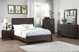 Viethn Queen Bed in Espresso - Visions in Furniture (La Mirada, CA)
