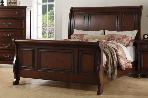 Viethn Queen Bed/Antique Cherry Finish in Antique Cherry - Visions in Furniture (La Mirada, CA)
