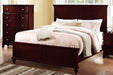 Vfvnco Queen Bed-Dark Cherry in Dark Cherry - Visions in Furniture (La Mirada, CA)