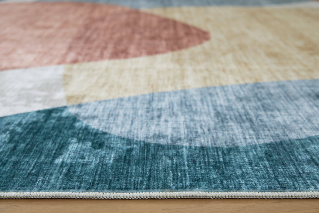 Chanleigh Washable 7'6" x 9'6" Area Rug - Visions in Furniture (La Mirada, CA)