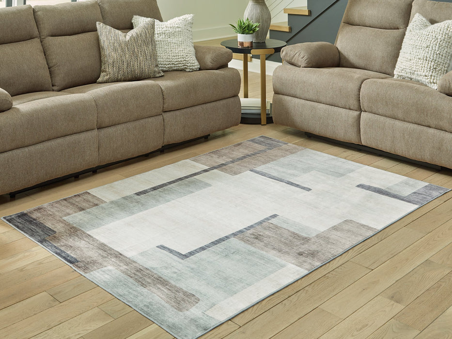 Larkport Washable Area Rug - Visions in Furniture (La Mirada, CA)