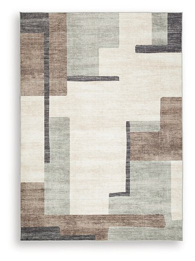 Larkport Washable Area Rug - Visions in Furniture (La Mirada, CA)