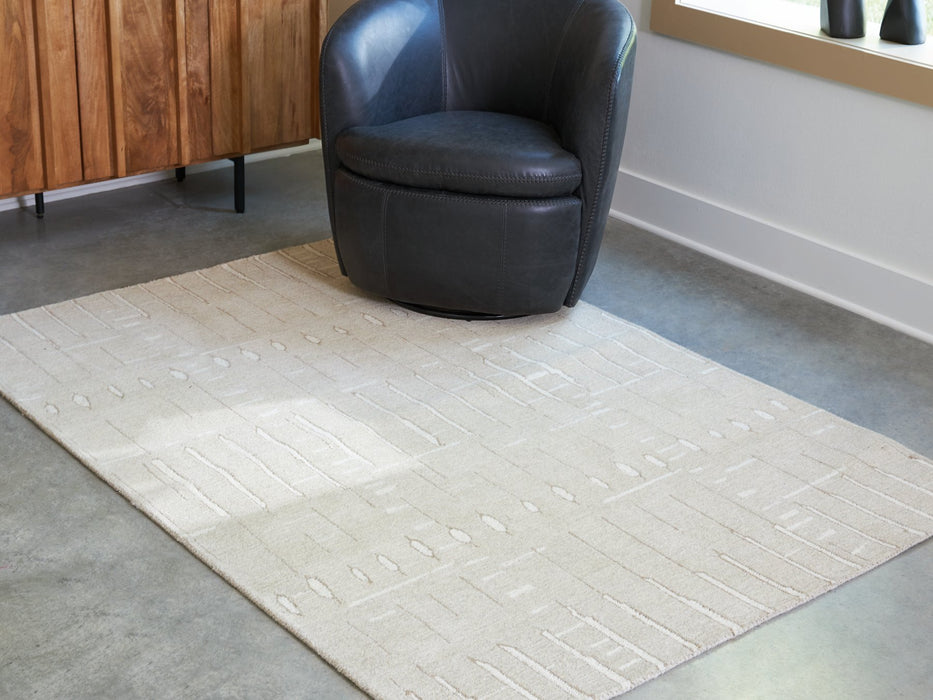 Wolbert 5' x 7' Area Rug - Visions in Furniture (La Mirada, CA)