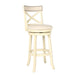 York 29" Bar Stool-White