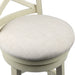 York 29" Bar Stool-White