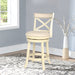 York 24" Counter Stool-White