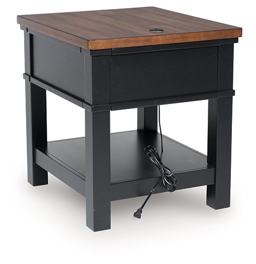 Wildenauer End Table - Visions in Furniture (La Mirada, CA)