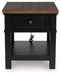 Wildenauer End Table - Visions in Furniture (La Mirada, CA)