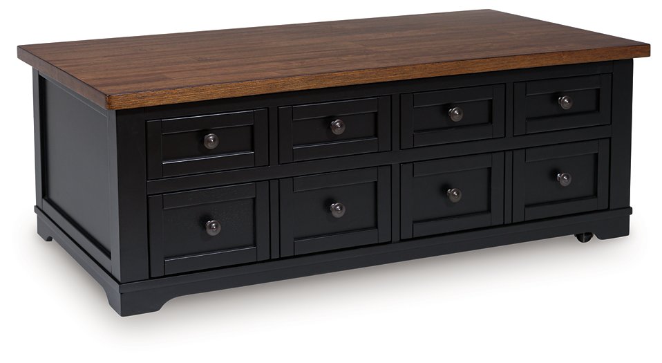 Wildenauer Lift-Top Coffee Table - Visions in Furniture (La Mirada, CA)