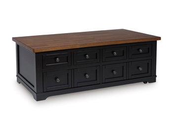 Wildenauer Lift-Top Coffee Table - Visions in Furniture (La Mirada, CA)