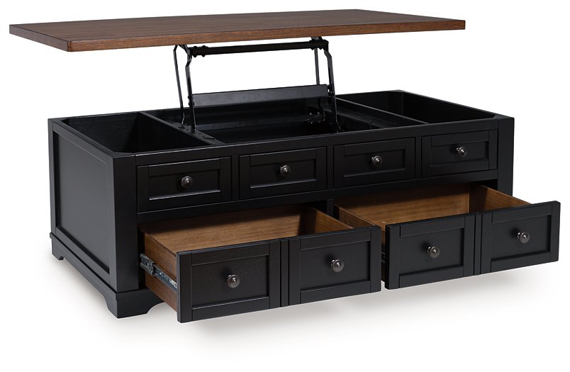 Wildenauer Lift-Top Coffee Table - Visions in Furniture (La Mirada, CA)