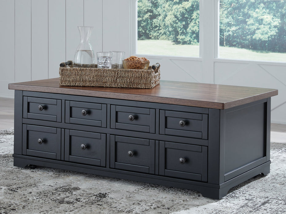 Wildenauer Lift-Top Coffee Table - Visions in Furniture (La Mirada, CA)