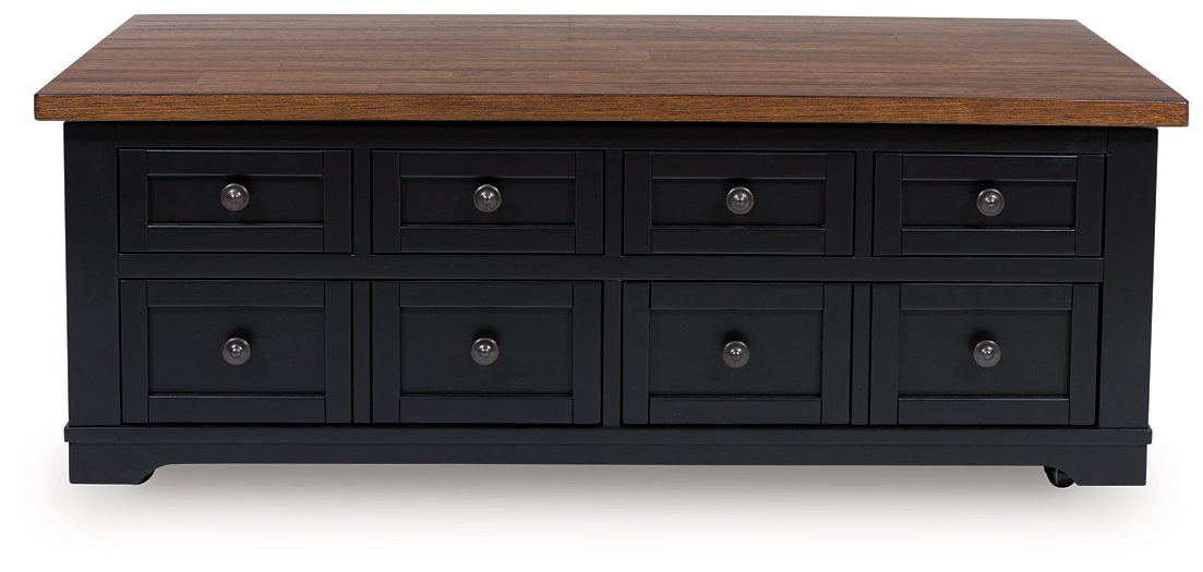 Wildenauer Lift-Top Coffee Table - Visions in Furniture (La Mirada, CA)