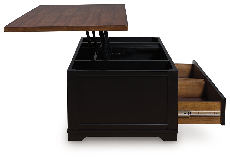 Wildenauer Lift-Top Coffee Table - Visions in Furniture (La Mirada, CA)
